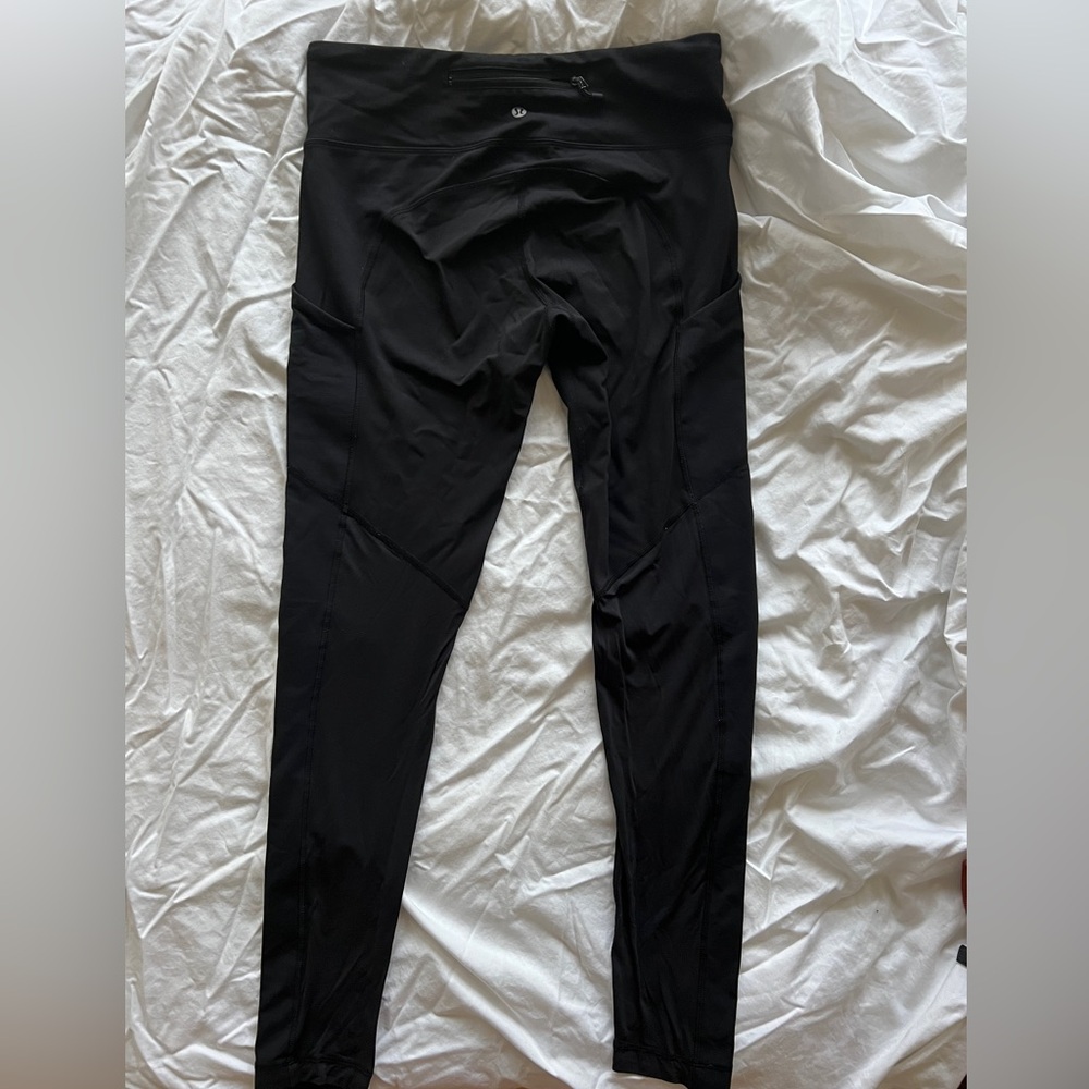 Lululemon leggings w pockets sz 8